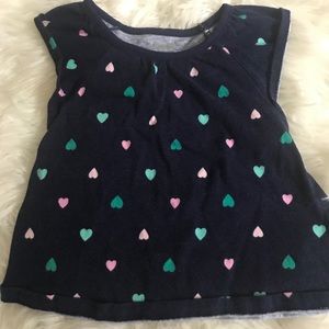 Gymboree girls navy 💜 tee